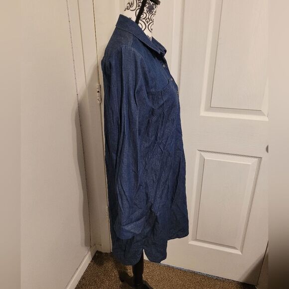 Old Navy dark wash dress‎ - Picture 4 of 8